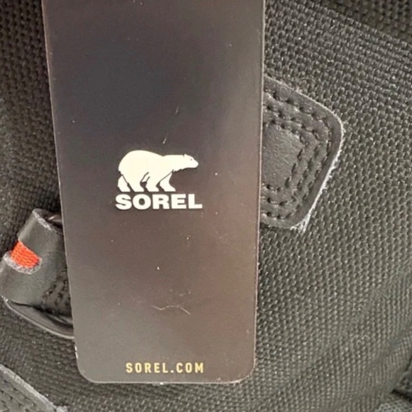 Sorel Black Insulated Snow Boots youth size 3 - Picture 5 of 6